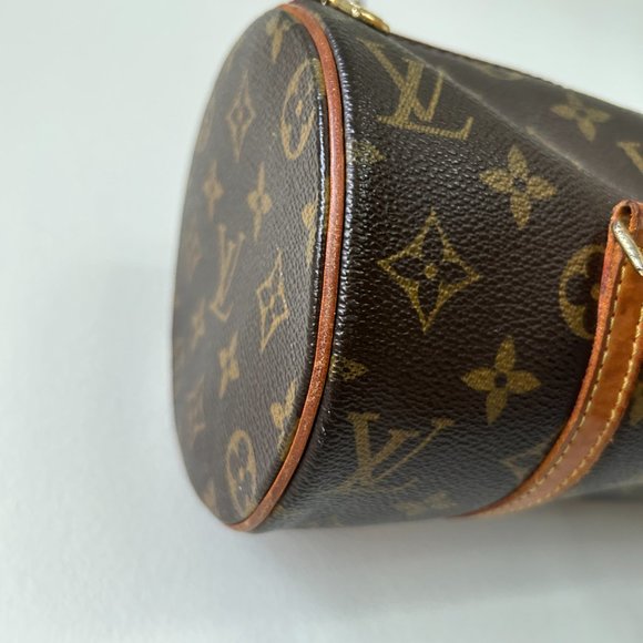 Louis Vuitton Papillon Handbag Monogram Canvas 26 / Brown - Picture 7 of 12